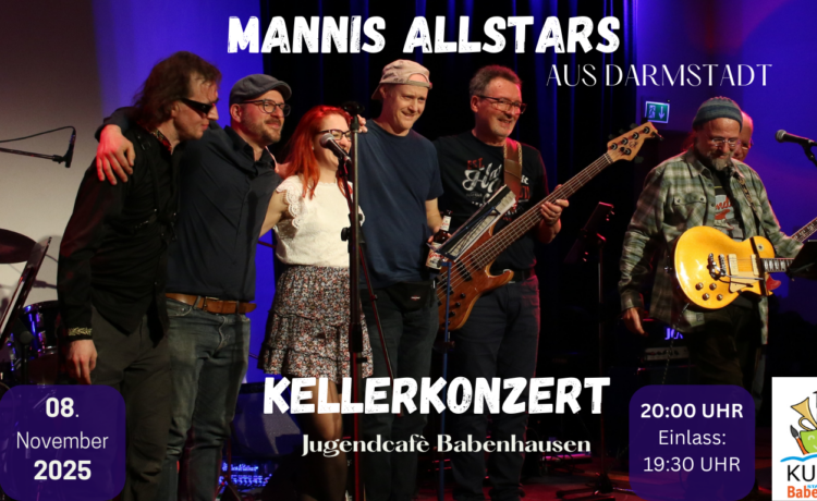 Kellerkonzert mit „Mannis Allstars“